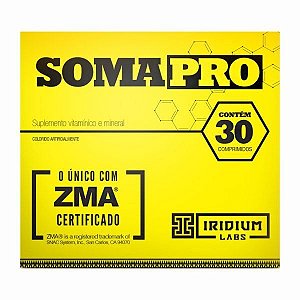 Soma PRO c/ ZMA Certificado 30 cápsulas - Iridium Labs