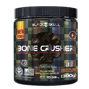 Pré Treino Bone Crusher 300g - Black Skull