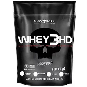 Whey 3HD Refil 837g  - Black Skull