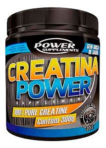 Creatina 300g Pura - Power Supplements