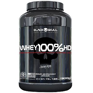 Whey 100% HD 900g - Black Skull