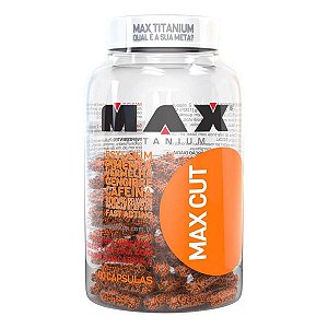 Termogênico Max Cut 60 cápsulas - Max titanium
