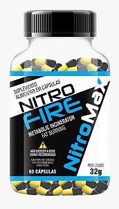 Termogênico Nitro Fire 420mg 60 cápsulas - NitroMax