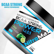 BCAA em pó Strong 4:1:1 250g - Nitro MAX