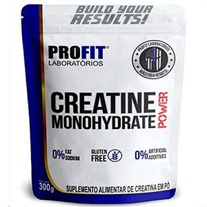 Creatina 100% Pure Monohydrate 300g refil - Profit Labs