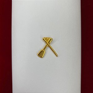 Pin Secretário dourado