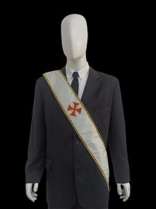 FAIXA DE CAVALEIRO BENFEITOR DA CIDADE SANTA - ORDEM INTERNA (GRAU 6) RER