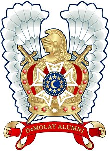 Adesivo Associação Alumni DeMolay