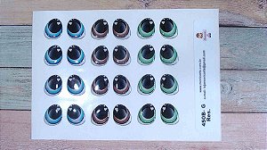 Olhos Resinados 450B - G Monicarts