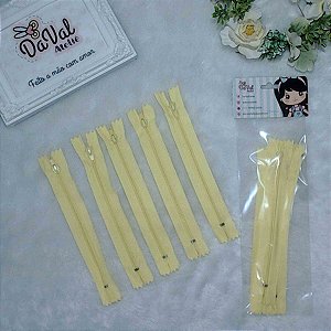 Zíper Amarelo  15cm