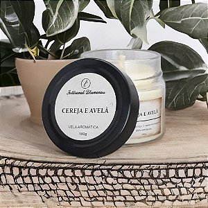 VELA AROMÁTICA CEREJA E AVELÃ