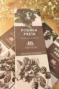 Incenso Nirvana Pitanga Preta 100% natural