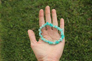 Pulseira Amazonita - Cascalho