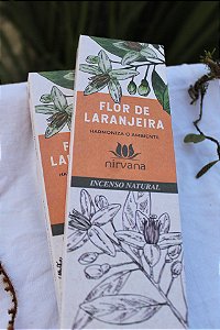 Incenso Nirvana Flor de Laranjeira