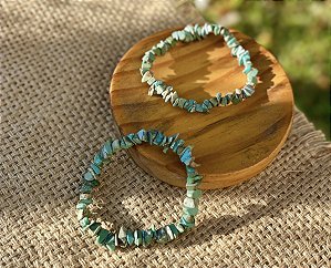 Pulseira Turquesa - Cascalho