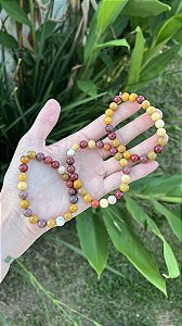 Pulseira Jaspe Moukaita - 8mm