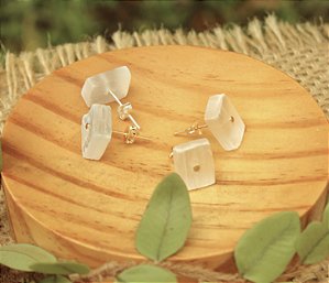 Brinco Sutil - Selenita Branca