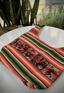 Bolsa Peruana Pequena - alça alongada