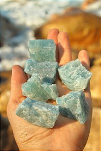 Água Marinha Média - Bruta