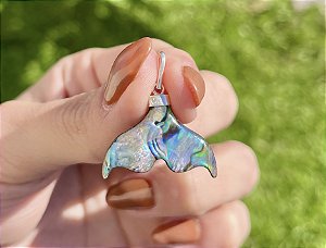 Pingente Sereia - Abalone