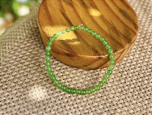 Pulseira Quartzo Verde 4mm