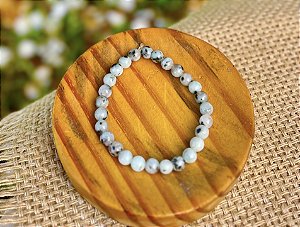 Pulseira Jade Lótus 6mm