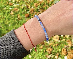Pulseira Quartzo Azul 4mm
