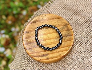 Pulseira Hematita 6mm