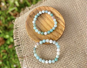 Pulseira Amazonita 8mm