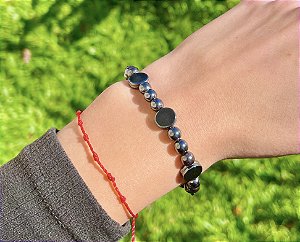Pulseira Hematita - Círculo