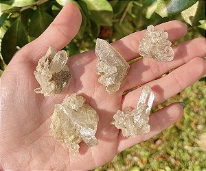 Quartzo Cristal + Mica / Médio