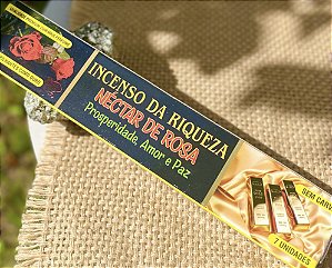 Incenso da Riqueza ( Néctar de Rosa)