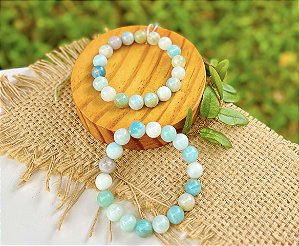 Pulseira Amazonita - 10mm