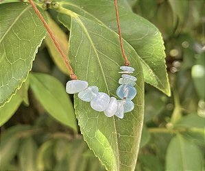 Colar Água Marinha - Basic