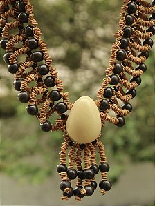 Colar Energias da Amazônia - Escuro