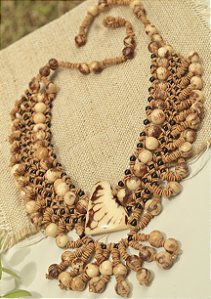 Colar Energias da Amazônia - Claro