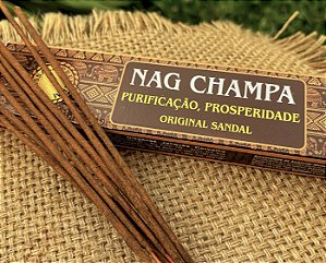 Incenso Nag Champa - Sândalo Original