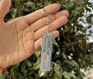 Chaveiro Proteção - Cianita Azul