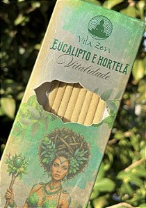 Incenso Eucalipto e Hortelã - Vila Zen