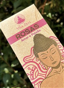 Incenso Rosas - Vila Zen