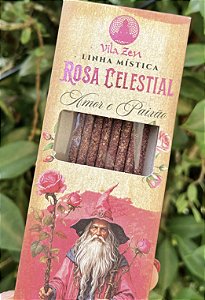 Incenso Rosa Celestial - Vila Zen