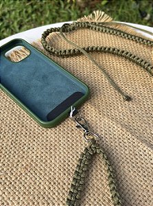 Cordão para celular - Verde Musgo