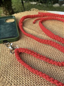 Cordão para celular - Vermelho
