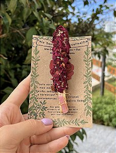 Palo Santo Imantado - Rosa Vermelha
