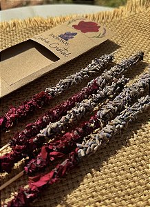Incenso Linha Cristal - Rosas com Lavanda