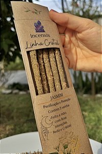 Incenso Linha Cristal - Jasmim