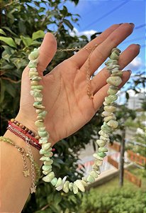 Gargantilha Crisoprásio - Dourada