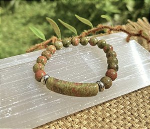 Pulseira Unakita - Plaqueta 8mm