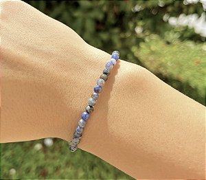 Pulseira Sodalita - 4mm