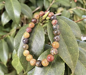 Pulseira Jaspe Picasso - 8mm